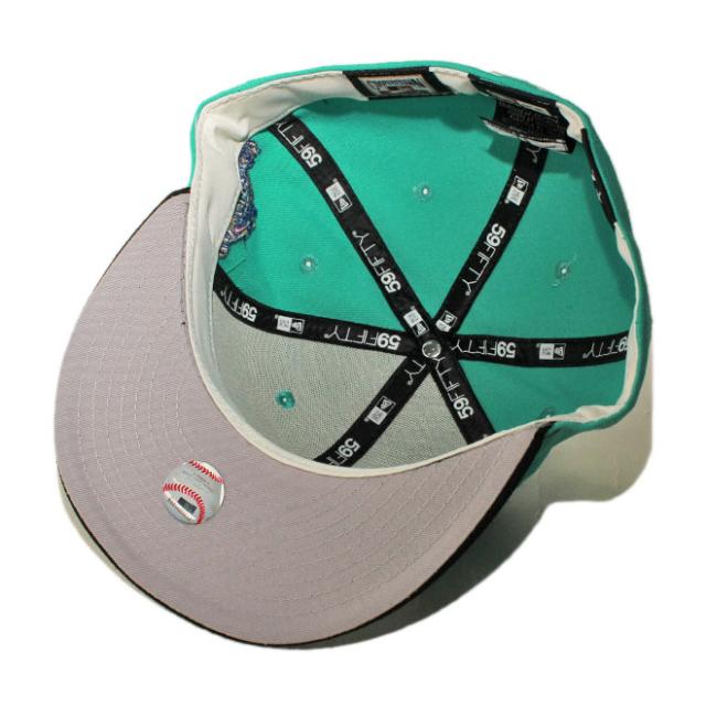 ニューエラ ベースボールキャップ 帽子 NEW ERA 59fifty メンズ レディース MLB フロリダ マーリンズ 7-8 [ bk ] ニューエラ ベースボールキャップ 帽子 NEW ERA 59fifty メンズ