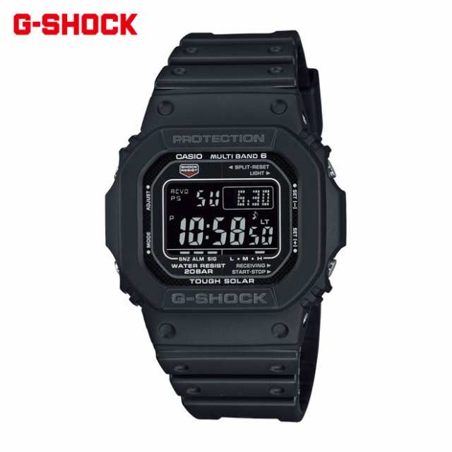 カシオ Gショック 腕時計 ジーショック メンズ レディース CASIO G-SHOCK 電波 ソーラー 防水 [ 国内正規品 ] [ bk ]