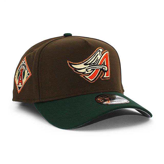 ニューエラ スナップバックキャップ 帽子 NEW ERA 9forty メンズ レディース MLB ロサンゼルス エンゼルス フリーサイズ [ bn ]