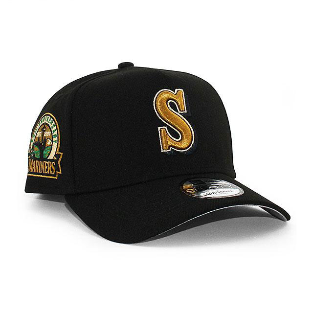 ニューエラ スナップバックキャップ 帽子 NEW ERA 9forty メンズ レディース MLB シアトル マリナーズ フリーサイズ [ bk ]
