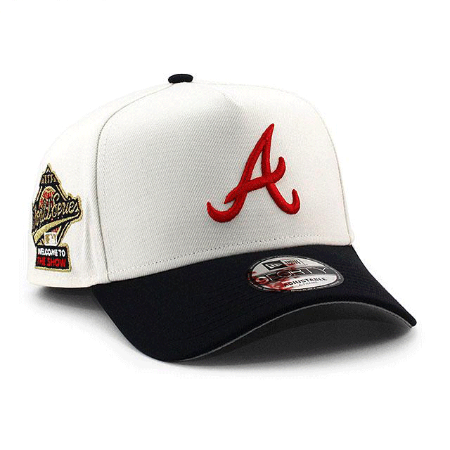 ニューエラ スナップバックキャップ 帽子 NEW ERA 9forty メンズ レディース MLB アトランタ ブレーブス フリーサイズ [ wt ]