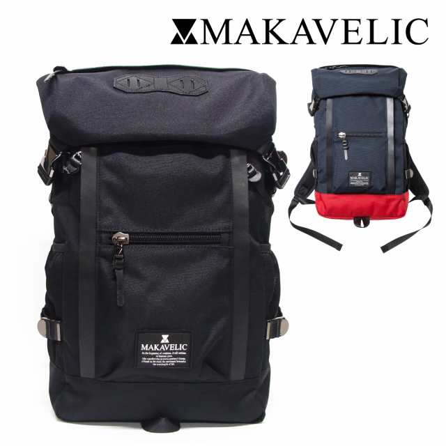 MAKAVELIC DOUBLE LINE BACKPACK バックパック リュック マキャ