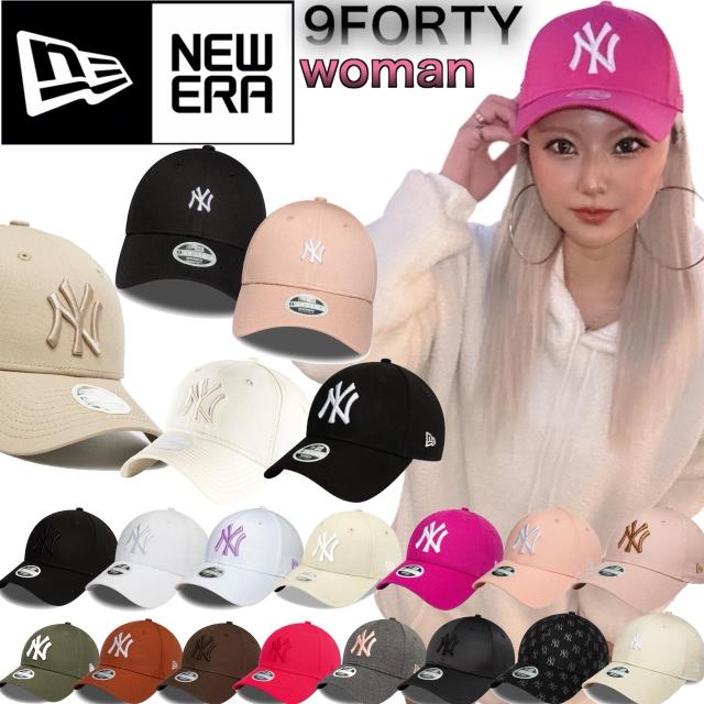 Yankees NEWERA Woman's GLITZMARKl 日本未入荷 MLB キャップ 帽子 「日本未入荷」 KOREA サークルカーブ
