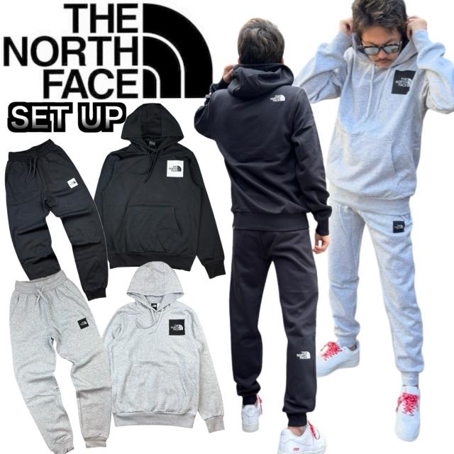 ザ ノースフェイス The North Face セットアップ NF0A89EU NF0A8C1K パーカー ボトムス ジョガーパンツ メンズ 上下  2点セット 裏起毛 ファイン THE NORTH FACE
