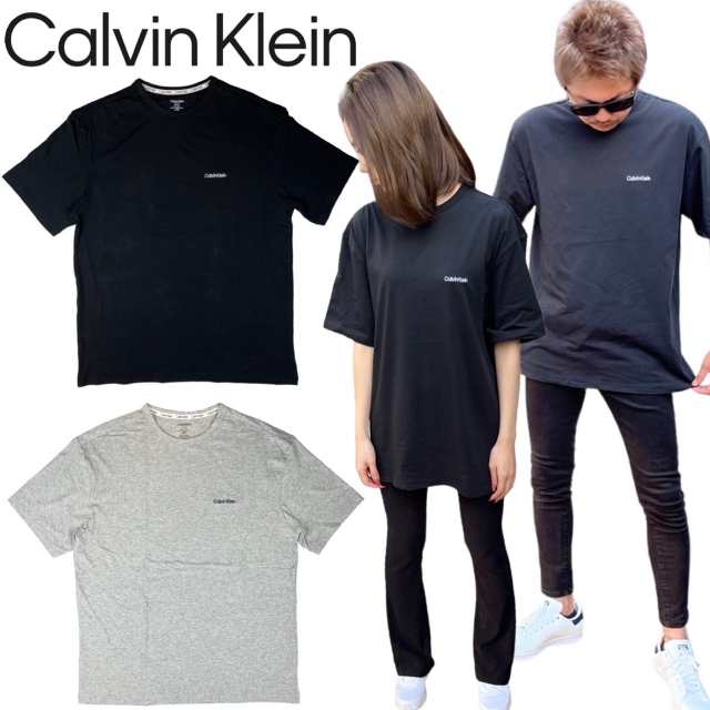 カルバンクライン CALVIN KLEIN 半袖 Tシャツ 部屋着 インナー 肌着 ...