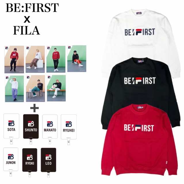 FILA×【BE:FIRST】ビーファスト FB0779 トレーナー コラボ フィラ