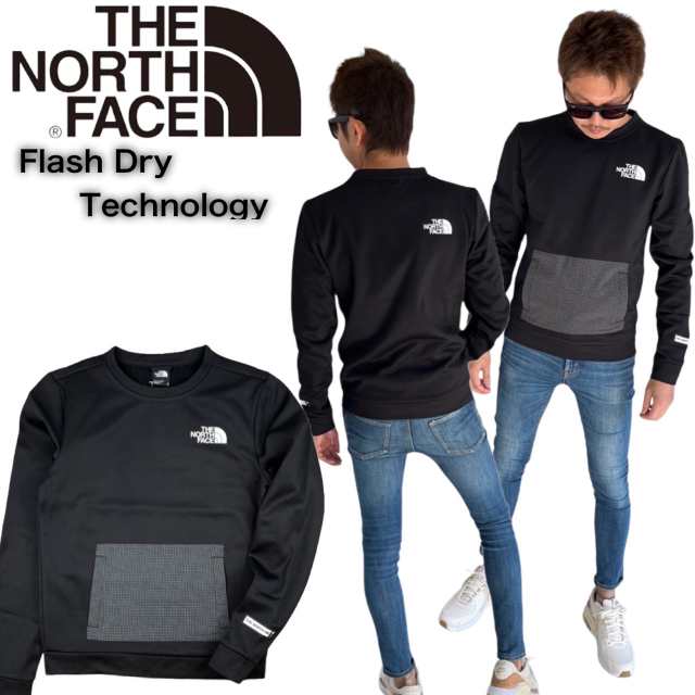 ザ ノースフェイス The North Face トレーナー トップス NF0A5IBX メンズ 裏起毛 クルーネック プルオーバー ブラック THE NORTH FACE M