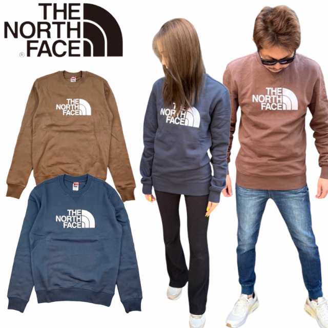 ザ ノースフェイス The North Face トレーナー NF0A4SVR メンズ 裏起毛 クルーネック ハーフドーム 刺繍ロゴ プルオーバー スウェット TH