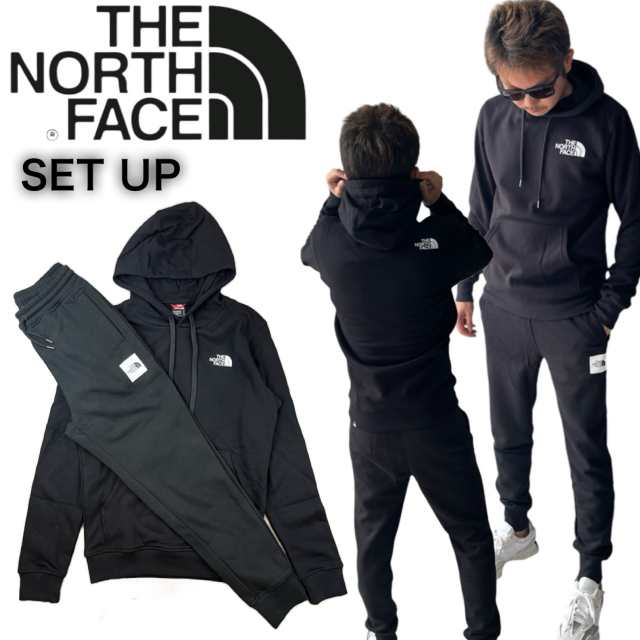 ザ ノースフェイス The North Face セットアップ NF0A7X1J-NF0A7UOA パーカー ジョガーパンツ 2点セット ボックスロゴ 裏起毛 スポーツウ