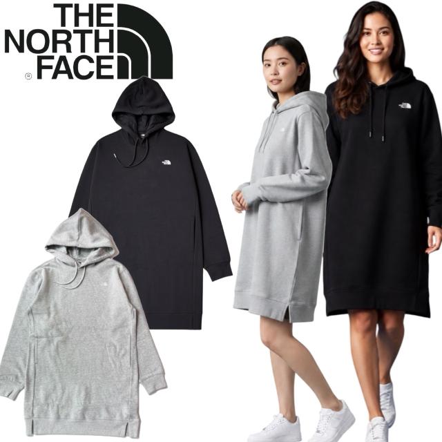 ザ ノースフェイス パーカードレス NF0A8JBM レディース スウェット フード 裏起毛 ワンピース The North Face Simple Dome Relaxed Hooded Dress