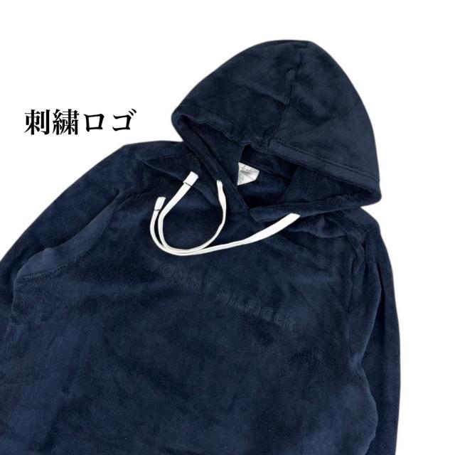TOMMY S ネイビー 09T4533/4534 ボア セットアップ トミーヒルフィガー HILFIGER（トミー・ヒルフィガー） パーカー 上下 セットアップ ウォーキング・ランニングウェア