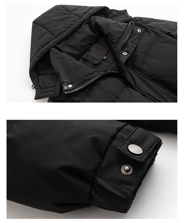 黒 ダウンジャケット フード付き 膝上 楽天市場】【20%OFFクーポン〜】ダウンジャケット メンズ 冬服