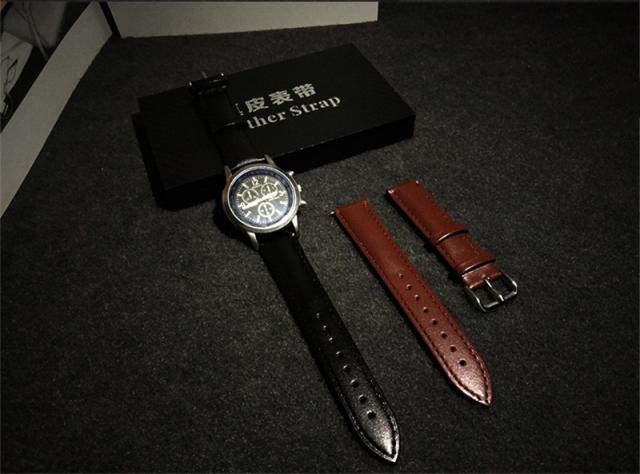 腕時計ベルト 時計ベルト 時計バンド 革 型押し クロコ バンド