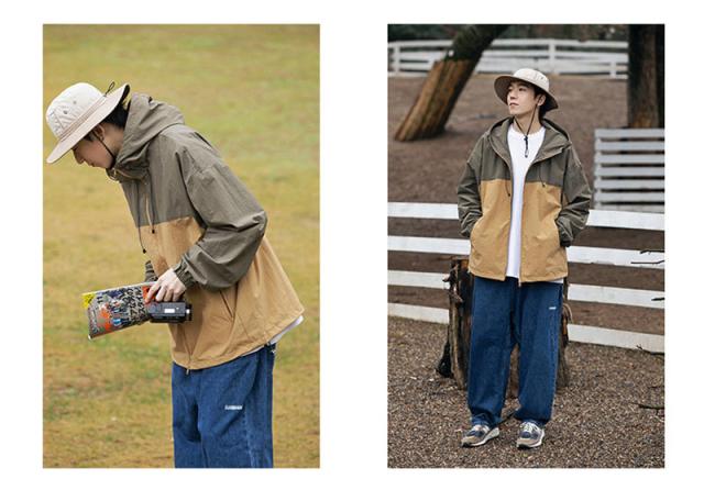 マウンテンパーカー メンズ 防風 ジャケット ストレッチ