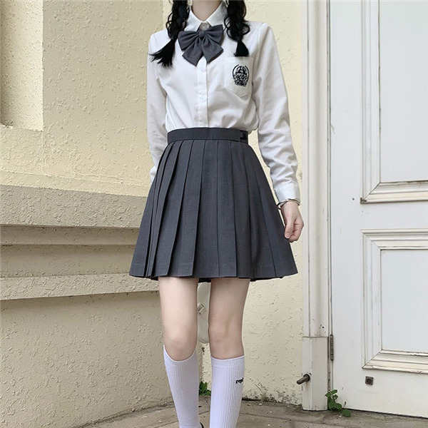 制服 スカート グレー （ジャケット(グレー)×スカート(グレン