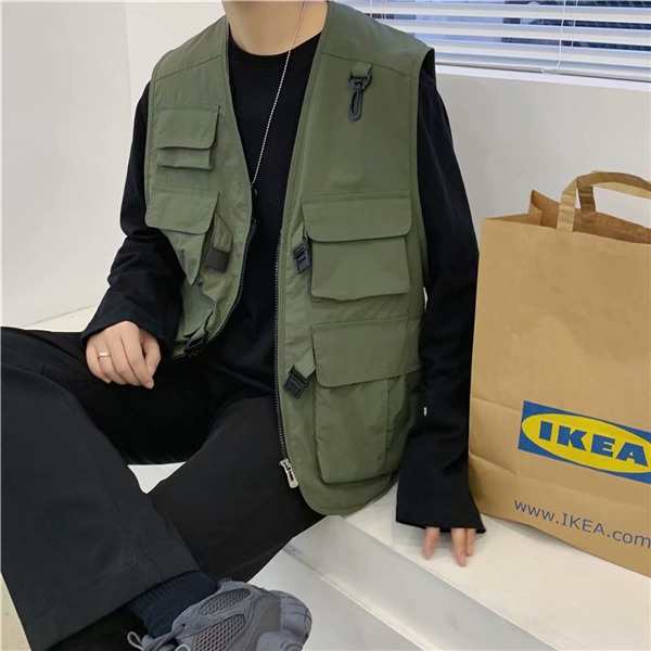 ベスト メンズ フィッシングベスト カメラマンベスト マルチ