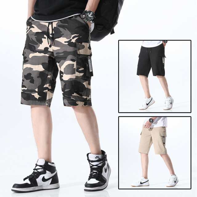Amazon | ショート メンズ 大きいサイズ ハーフパンツ