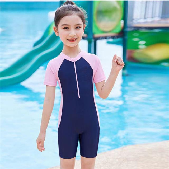 スクール水着 女子 水着 キッズ 女の子 パンツ一体型 子供