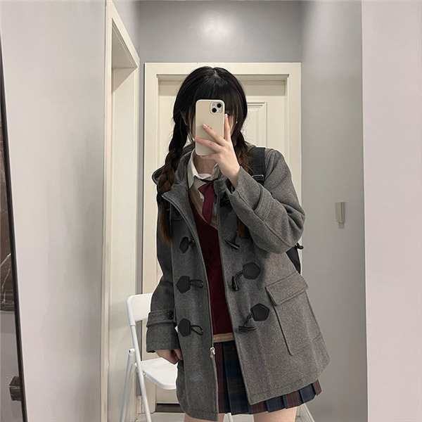 カンコー 学生服 ダッフルコート レディース 女子 高校 中学 スウィートティーン スクールコート ロング フード 冬 中綿入り ｜au PAY  マーケット