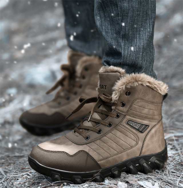 ハイキングシューズ 登山靴 スノーブーツ メンズ トレッキング