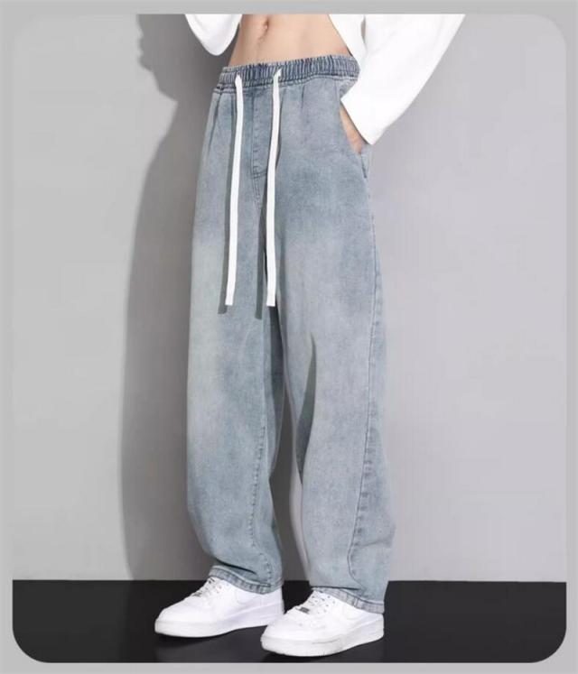 ワイドパンツ 極太 デニムパンツ メンズ ジーンズ オリジナル