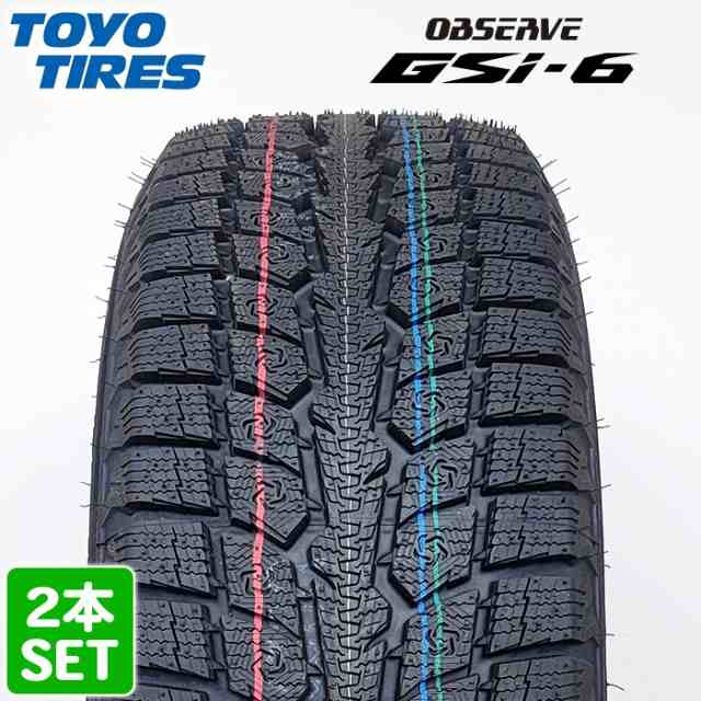 【2023年製】 送料無料 TOYO TIRES 225/60R18 100H OBSERVE GSi-6 オブザーブ ジーエスアイ シックス トーヨー スタッドレス 冬タイヤ 雪