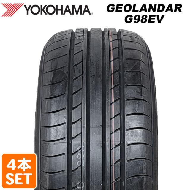 【2023年製】 送料無料 YOKOHAMA 235/45R19 95V GEOLANDAR G98EV ジオランダー ヨコハマタイヤ ノーマルタイヤ 夏タイヤ サマータイヤ 4の通販は 67,760円