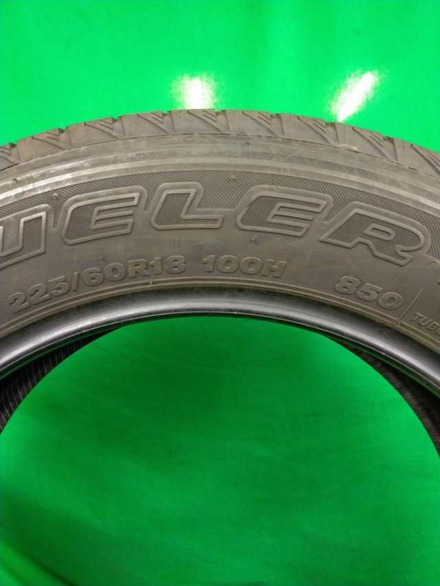 送料無料 BRIDGESTONE ブリヂストン 225/60R18 100H DUELER H/L 夏タイヤ サマータイヤ 2本セット [ A2858P ] 【中古タイヤ】の通販は