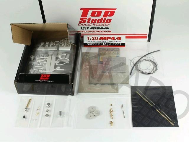 Top Studio マクラーレン MP4/4スーパーディティールアップセット 1/20 MD29011の通販は