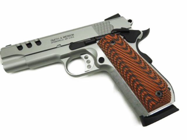 BWC BWC モデルガン S＆W SW1911 PC 4.25インチ 発火式 ブローバック 45ACP ダブルキャップカート付 (sw1911pc)