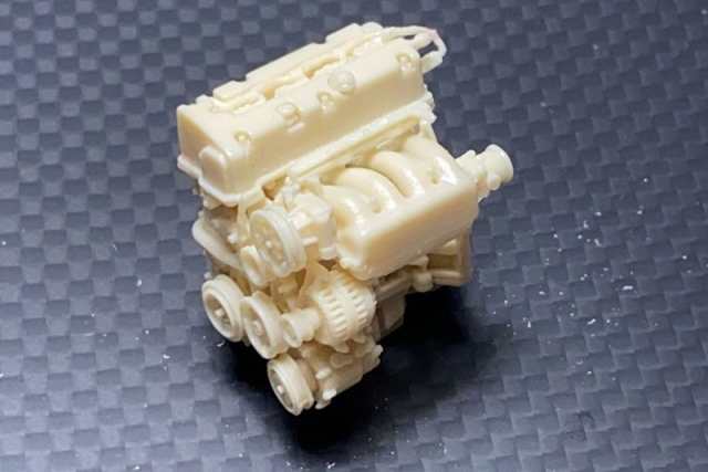 ホビーデザイン HOBBY DESIGN 1/24 ホンダ K20A エンジン