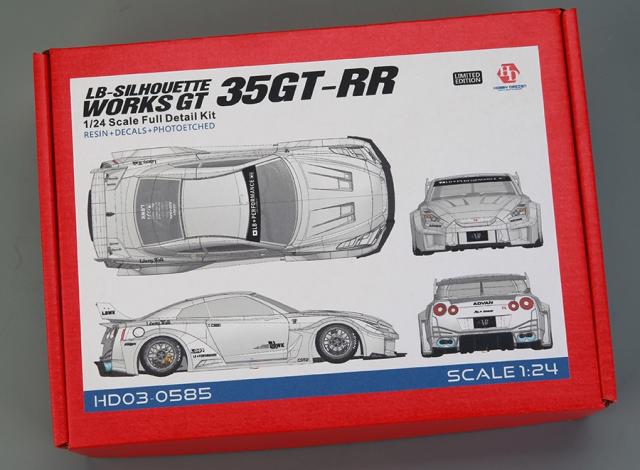 ホビーデザイン HOBBY DESIGN 1/24 LB-シルエットワークス GT 35GT-RR フルディティールキット レジン エッチングパーツ 模型 (hd03-0585)の通販は