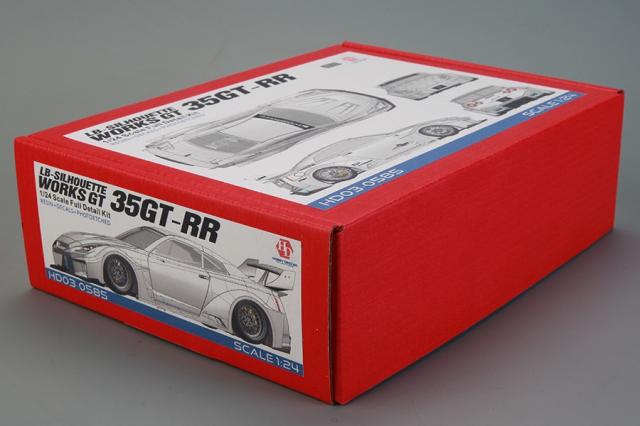 ホビーデザイン HOBBY DESIGN 1/24 LB-シルエットワークス GT 35GT-RR フルディティールキット レジン エッチングパーツ 模型 (hd03-0585)の通販は