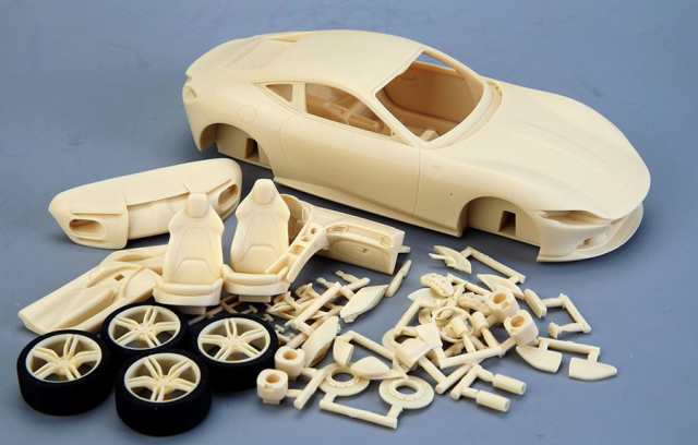 ホビーデザイン HOBBY DESIGN Alpha Model 1/24 フェラーリ ROMA 自動車模型 レジン フルキット(am02-0030)  (am020030)｜au PAY マーケット