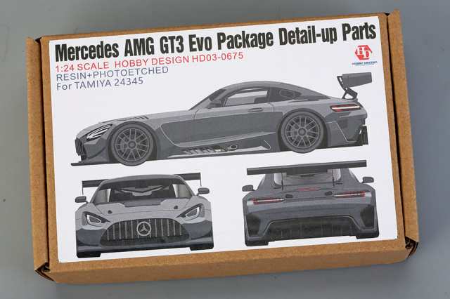 ホビーデザイン Hobby Design(ホビーデザイン) クーペ・スポーツカー 1/24 メルセデス ベンツ AMG GT3 EVO パッケージ タミヤ ディティ