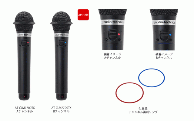 オーディオテクニカ（audio-technica）【CLM7700シリーズ】 赤外線