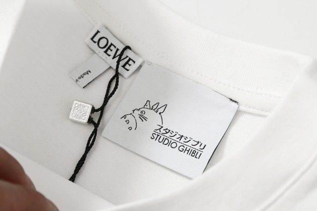 LOEWE/ロエベ23 ss炎の刺繍半袖Tシャツの通販はau PAY