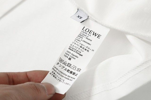 LOEWE/ロエベ23 ss炎の刺繍半袖Tシャツの通販はau PAY