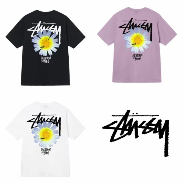 STUSSY - STUSSY - ITP FLOWER TEEの+worldfitnessacademy.com