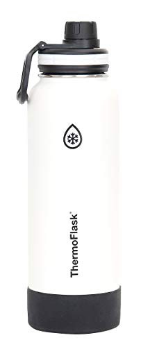 サーモフラスク 1.17L ホワイト 保冷専用 直飲み 水筒 ステンレスボトル 1170ml TAKEYA