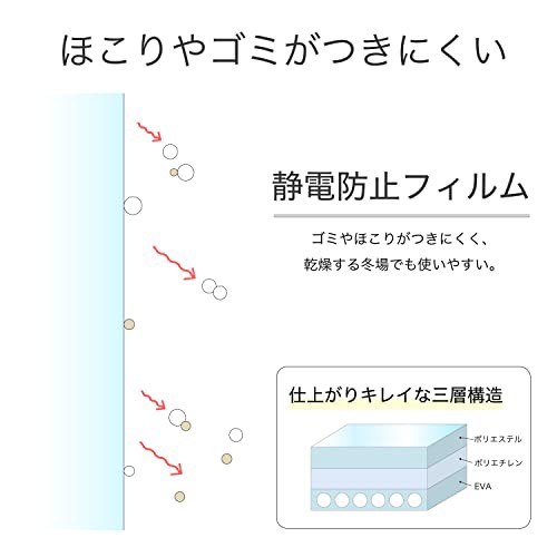 ラミネーターフィルム マット 非反射 A3 F1033 100μm 100枚