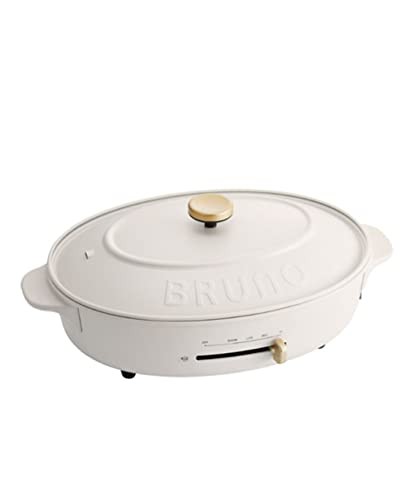 BRUNO ブルーノ オーバルホットプレート 本体 プレート3種 (たこ焼き