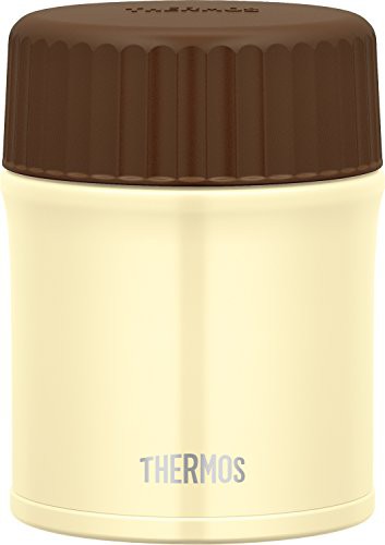 サーモス(THERMOS) 保温ランチジャー ホワイト 380ml 真空断熱スープジャー JBU-380 WH