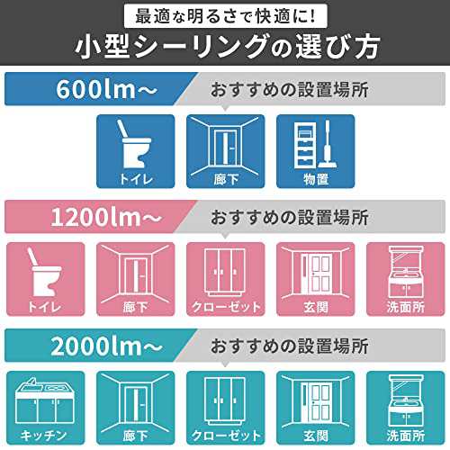 節電対策 アイリスオーヤマ 小型シーリングライト 導光板 750lm 人感