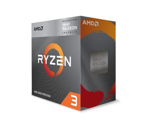 AMD RYZEN 3 4300G 4.10GHZ 4コアSKT AM4 6MB 65W RADEON BOXの通販は