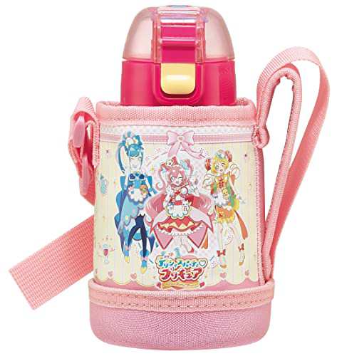 スケーター 水筒 デリシャス プリキュア 400ml 子供用 カバー付き KSTCH4-A