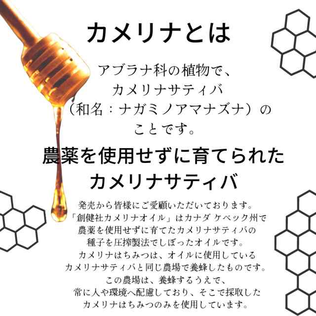 純粋カメリナはちみつ 250g 1個 創健社 純粋 カメリナ はちみつ