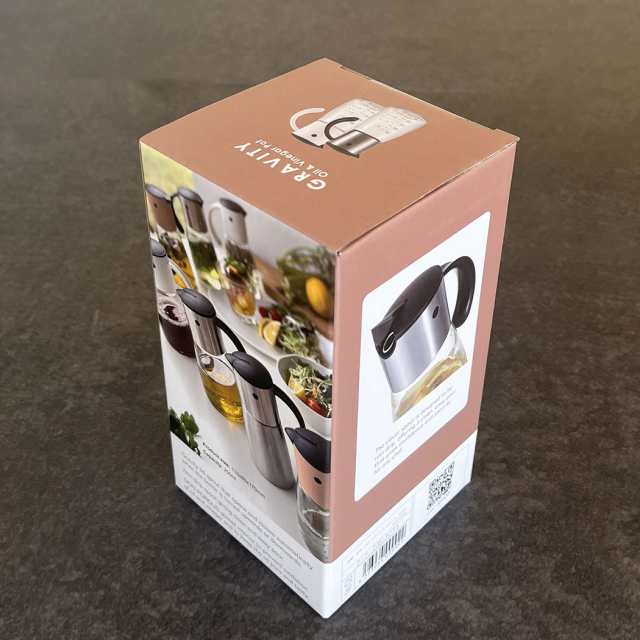最大88％オフ！ YO-KO Gravity Oil Vinegar Pot グラビティ オイル ビネガー ポット ボトル シルバー 