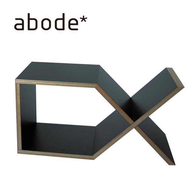 abode アボード 家具 ディーエックス DX ブラック 津留 敬文 サイドテーブル ブックシェルフ 収納 組立収納デザイナーズ家具の通販は