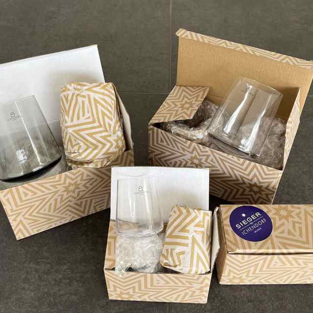 STAND UP / SIEGER by ICHENDORF Smoke Digestif Glass カクテルグラス スモーク ２個セット シーガーデザイン イッケンドルフ ガラス おしゃれ タンブラー ギフト イタリアの通販は